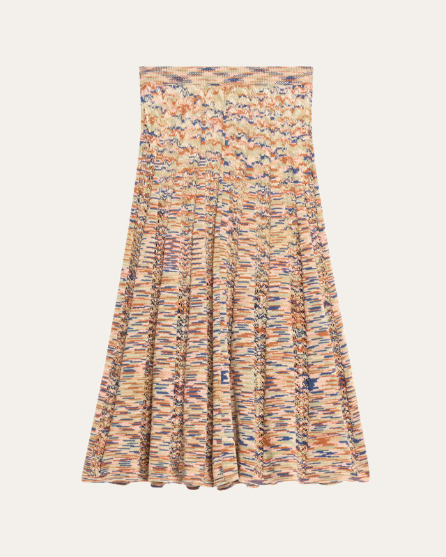 Wylie Flared Knit Skirt